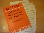 Mozart. W.A. (1756 – 1791) - Quintettsatz in B-dur; KV Anhang 91 (516c);  fur Klarinette, 2 Violinen, Viola und Violoncello (Casper Diethelm)