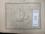 HOFFMANN, K.F.V., - Die Wage: from Vollstandiger Himmels-Atlas fur Freunde und Liebhaber der Sternkunde (...) gezeichnet von Karl Friedrich Vollrath Hoffmann Stich und Druck der lithografische Anstalt Pobuda & Rees.