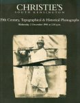 CHRISTIE'S - 19th Century Topographical & Historical Photographs