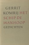 Komrij, Gerrit. - Het schip De Wanhoop. Komrij, Gerrit. - Het schip De Wanhoop.