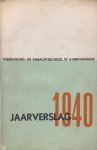  - Vereeniging: De Ambachtsschool te 's-Gravenhage - Verslag over 1940 (Jaarverslag 1940)