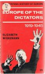 Wiskemann, Elizabeth - Europe of the dictators 1919-1945