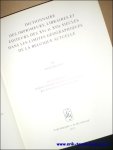 ROUZET, Anne; - Dictionnaire des imprimeurs, libraires et  diteurs des XVe et XVIe si cles dans les limites g ographiques de la Belgique actuelle.