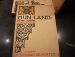 Nijland, G.J. - Mijn Land, reeks plaatjes albums  deel 1 t/m 11