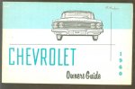 General Motors Corporation. Chevrolet Motor Division, - 1960 Chevrolet owner's guide