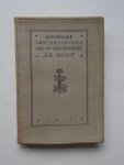 red. - Koninklijke Amsterdamsche Roei- en zeilvereeniging "de Hoop". Jaarboekje 1913.
