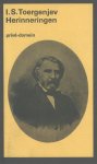 I.S. Toergenjev - Herinneringen  Vertaald en van aantekeningen en een nawoord voorzien door Charles B. Timmer