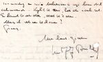 J.J. Buskes, - handgeschreven brief (aan 2 zijden) van Buskes aan J.M.Th. Uitman