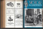 Redactie - ANWB motor kampioen jaargang 1951 [ingebonden]