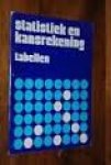 Nijdam, Bert e.a - Statistiek en kansrekening tabellen
