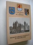 Lennep,J.van en Hofdijk, W.J. (bewerking uitgave 1860 Jan Fleurier) - Merkwaardige kastelen in Nederland, 36 afbeeldingen met verkorte beschrijving