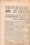 Divers - Provinciale Overijsselsche en Zwolsche Courant Donderdag 9 Mei 1940 Divers - Provinciale Overijsselsche en Zwolsche Courant Donderdag 9 Mei 1940