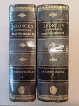 Georges, Karl Ernst;  Georges, Heinrich - Ausführliches lateinisch-deutsches Handwörterbuch - Erster und zweiter band COMPLETE