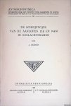 Leenen, J. - De schrijfwijze van de aanlopen DE en VAN in geslachtsnamen Leenen, J. - De schrijfwijze van de aanlopen DE en VAN in geslachtsnamen