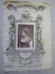 Paz, E. (ed.). - Paris-Portrait, ancien Paris théatre. Journal  hebdomadaire, du 19 au 25 Decembre 1878.