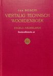 Oberg, E.L. - Viertalig Technisch Woordenboek
