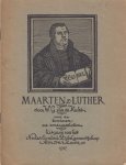 Hulst, W.G. van der - Maarten Luther. Vertelling voor kinderen
