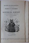 Koninklijk kabinet van Schilderijen (Mauritshuis) \'s-Gravenhage. - [Museum Catalogue Mauritshuis [Ca 1840] Korte handleiding ter bezigtiging der verzameling van zeldzaamheden in het Koninklijk Kabinet op het Mauritshuis in ’s Gravenhage, A. H. Bakhuijzen, ’s Gravenhage [ca 1840], 32 pp.