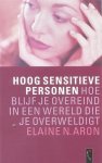 Elaine N. Aron, Elaine N. Aron - Hoog sensitieve personen