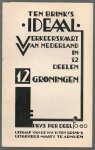 Ten Brink (Meppel) - Ten Brink's ideaal verkeerskaart van Nederland  No 12 - Groningen