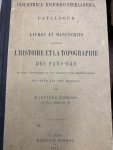 NIJHOFF, M., - Bibliotheca historico-neerlandica. Catalogue de livres et manuscrits concernant l'histoire et la topographie des Pays-Bas en vente aux prix marques.Avec supplement.122