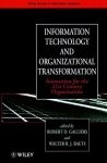 RD Galliers, Robert D. Galliers - Information Technology And Organizational Transformation