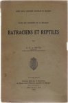 De Witte G.F. - Batraceins et reptiles