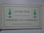 Vladeracken, G. van - In den tuin. Versjes en muziek van Geertruida van Vladeracken.