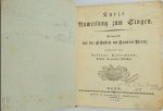 Käsermann - Kurze Anweisung zum Singen