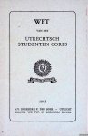 Utrechtsch Studenten Corps - Wet voor de Utrechtsche Studenten Corps 1963
