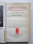 Staring, Mr. A. - Kunsthistorische verkenningen : een bundel kunsthistorische opstellen  (Luxe Editie)