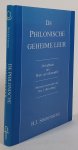 PHILO VAN ALEXANDRIË (PHILO JUDAEUS), SPIERENBURG, H.J. - De Philonische geheime leer. De kabbala van Philo van Alexandrië. Met een voorwoord van J.Slavenburg.