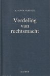 A.J.H.W.M. Versteeg - Verdeling van rechtsmacht. Diss.
