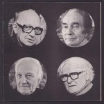 Ferdinand Barth - 4  [Vier]  Jubilare Ferdinand Barth, Wilhelm Philipp, Erich Skubella, Hermann Tomada Kunsthalle Darmstadt, 24. April - 29. Mai 1977
