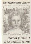 DESJARDIJN, D. - Catalogus van prenten en tekeningen uit de Stachelswine collectie. Deel 1 - TWINTIGSTE EEUW.