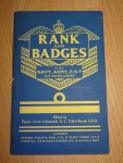 Talbot-Booth, Lt.-Commander E.C. - Rank and Badges in the Navy, Army, R.A.F. and Auxiliaries 1942