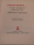 Fallaci, Oriana - Vrouwen... in haar wisselend lot