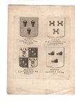 - Achttiende-eeuws blad met de familiewapens van Cornelis van Heusde (1788), Dirk Lodewyk van Cattenburch (1788), Jan Cornets de Groot (1788) en Marinus Hoog (1788) - Achttiende-eeuws blad met de familiewapens van Cornelis van Heusde (1788), Dirk Lodewyk van Cattenburch (1788), Jan Cornets de Groot (1788) en Marinus Hoog (1788)
