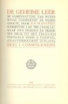 Blavatsky, H.P. en A.Terwiel - De geheime leer Deel 1 Cosmogenesis 1907