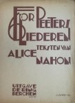 Flor Peeters 15535, Alice Nahon 10231 - Zes Liederen op teksten van Alice Nahon Tweede reeks: Uchtend-Liefde, Morgenlied, Vergiffenis
