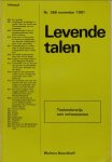Bogaards, P. (redactie) - Levende talen, themanummer: Taalonderwijs aan volwassenen, nummer 366, november 1981