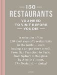 Amélie Vincent - 150 Restaurants You Need to Visit before You Die