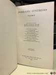 SIMMONS BOOTH, H. (ed). - Inorganic synthesis. volume I.