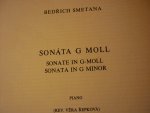 Smetana; Bedrich (1824-1884) - Sonata G Moll (Piano) Smetana; Bedrich (1824-1884) - Sonata G Moll (Piano)