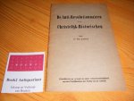 Loor, D. de - De anti-revolutionnairen en de christelijk-historischen