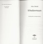 Sebold, Alice .  Vertaling  Aleid van Eekelen-Benders  Omslagontwerp Marry van Baar - Schaduwmaan