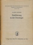 Diemer, Alwin - Einführung in die Ontologie