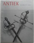 Dubbe B, Haak B, Kleyn J de, Verbeek J, e.a. - Antiek Tijdschrift voor liefhebbers en kenners van oude kunst en kunstnijverheid 1e jaargang no 2 augustus september 1966