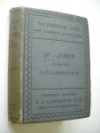 Plummer,  A. - The Gospel according to S. John, with maps, notes and introduction