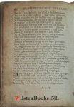 Halma, François - Heilige Feestgezangen,behelzende De Geboorte en 't Lyden des Heilants,zyne Opstandinge,Hemelvaart,….Hier komt by De Zege...